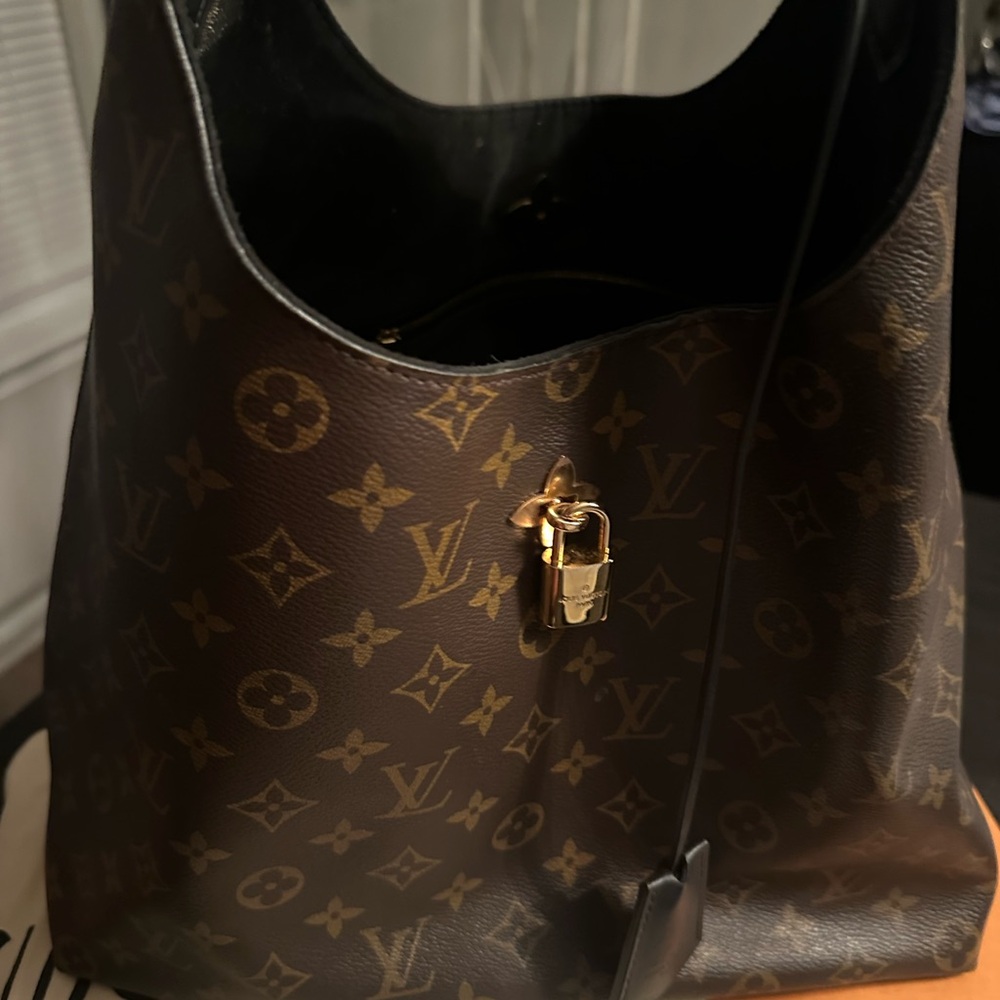 Authentic Louis Vuttion Flower Hobo Bag